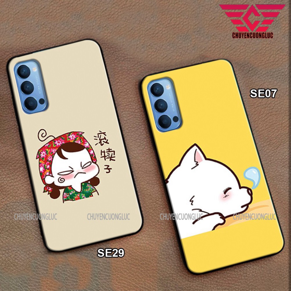 Ốp lưng Oppo RENO 5/ RENO 4/ RENO 3/ RENO 2F/ A93 IN HÌNH CUTE MÃ SE22