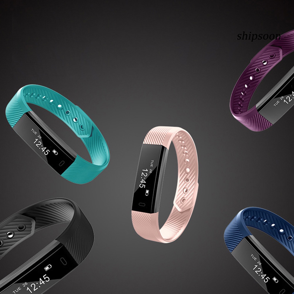 Dây Đeo Silicon Thay Thế Cho Đồng Hồ Thông Minh Veryfit Id115 Id115Plus