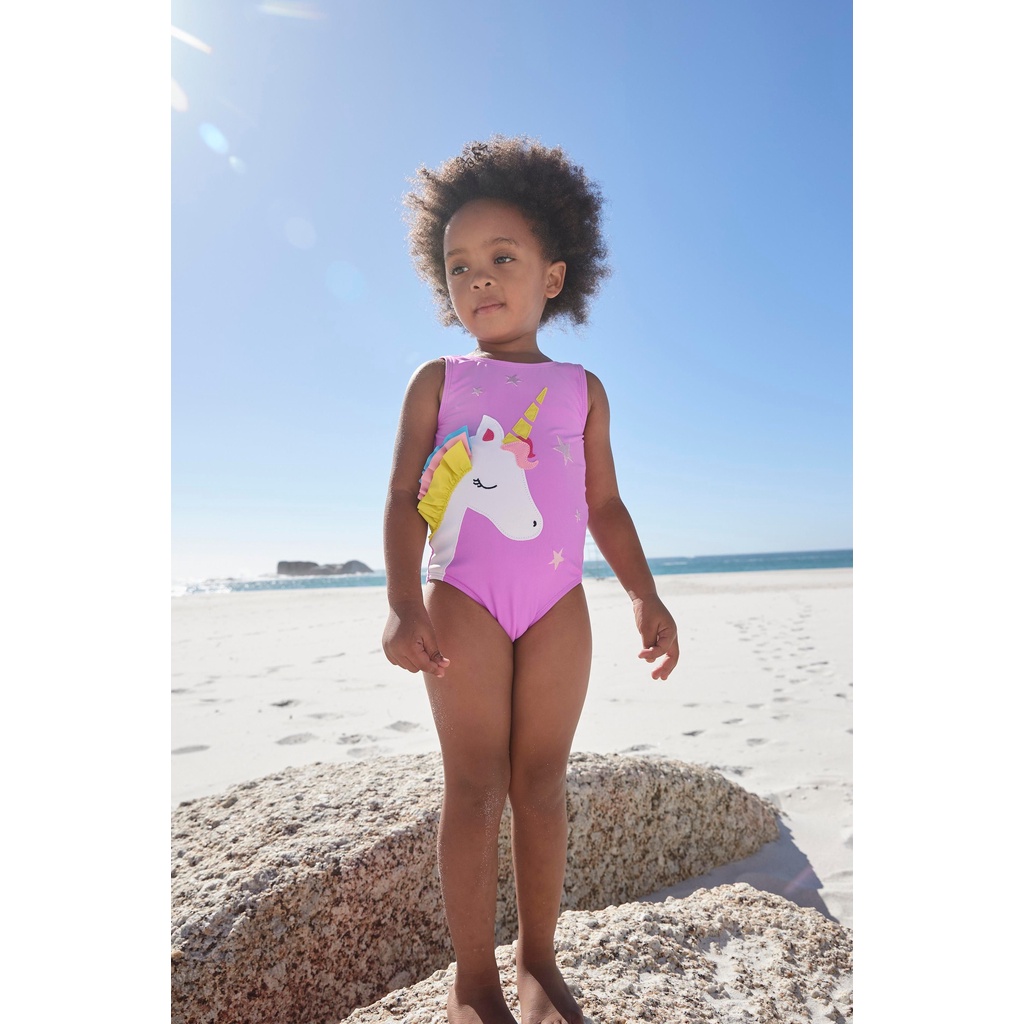 Đồ bơi một mảnh NNJXD in hình kỳ lân dễ thương xinh xắn cho bé gái