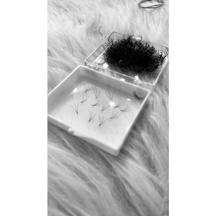 Mi fan 3D, Mi volume 3D 0.07. hộp 500 fan_MI FAN_DỤNG CỤ NỐI MI_THÚY HÀ