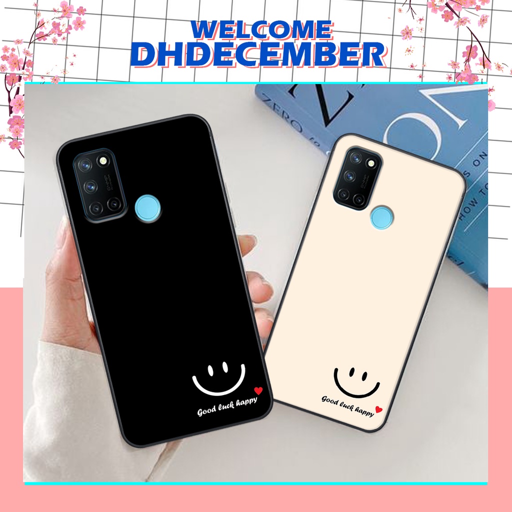 Ốp lưng Realme C17 / 7i in hình nice ,good luck happy ốp xinh viền dẻo đẹp chất