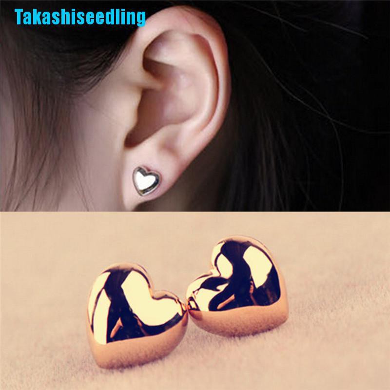 Bông Tai Hình Trái Tim Xinh Xắn Thời Trang