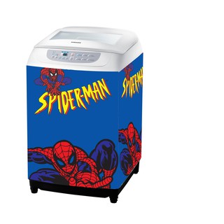 miếng dán máy giặt mẫu SIÊU NHÂN spiderman (miếng dán tủ lạnh mẫu siêu nhân nhện cho bé trai)
