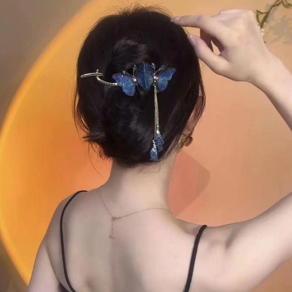 Kẹp Tóc Nữ Phối Tua Rua Phong Cách Pháp Ngọt Ngào WMES15H