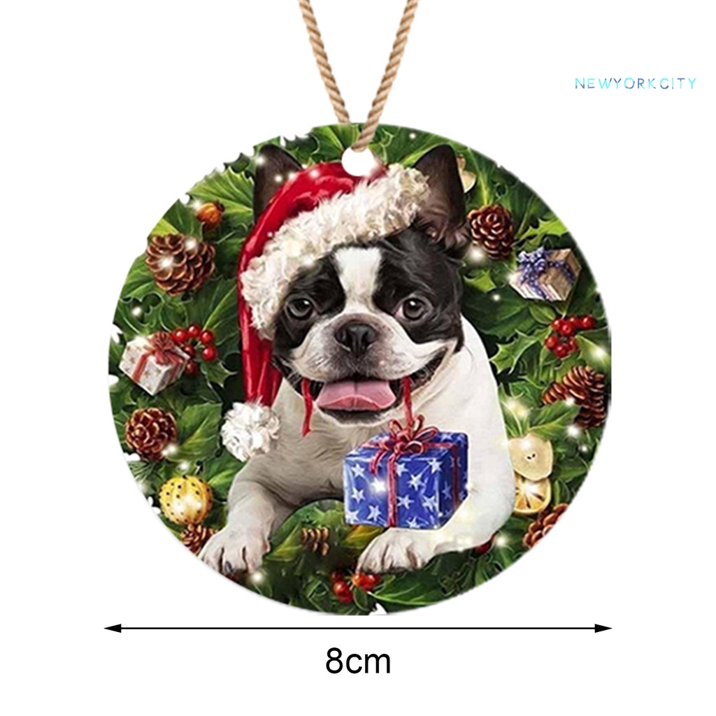 Tag Treo Trang Trí Giáng Sinh Hình Chú Cún Dễ Thương