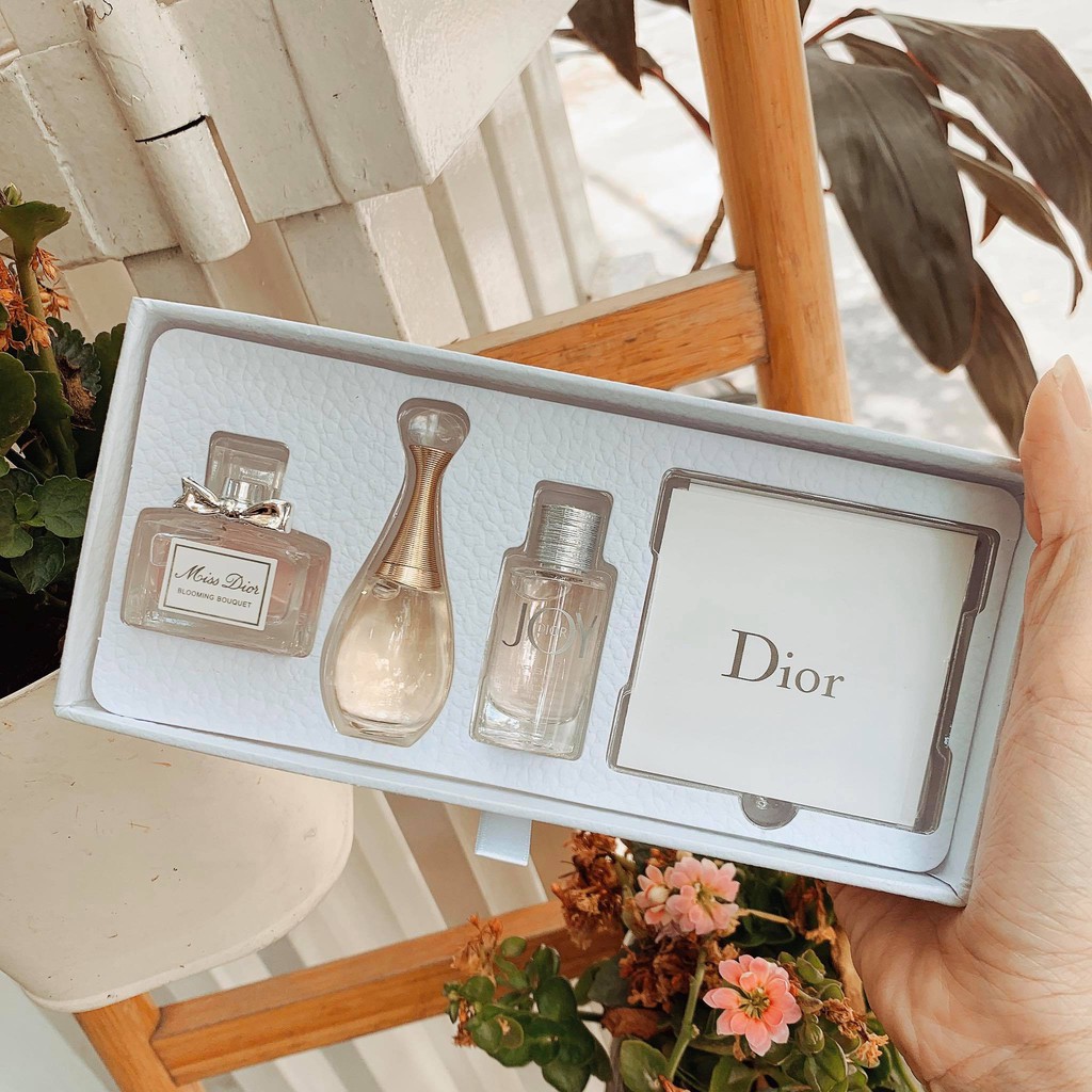 Set quà tặng Dior 3 chai nước hoa mini