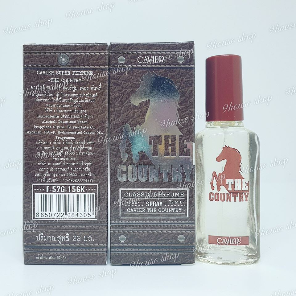 Nước Hoa Nam CAVIER THE COUNTRY Thái Lan 22ml