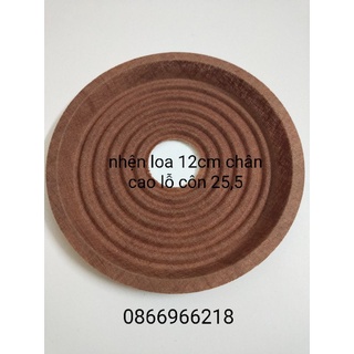 Nhện loa bass 12cm. chân cao lỗ côn 25, 5.