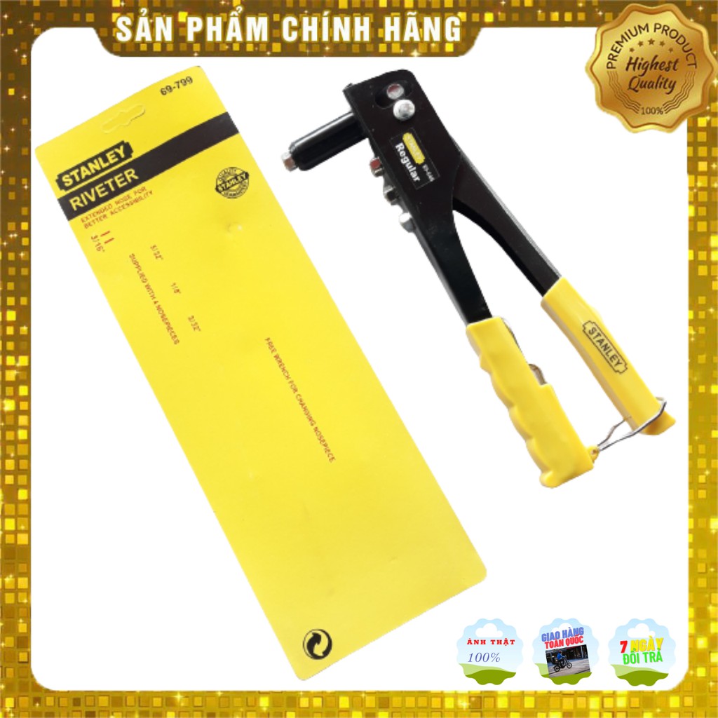 Kìm Bấm Rive - Kềm Rút Đinh Tán 288 - 728 BERRYLION Chính Hãng Chất Lượng Cao Và Kìm Rút Rive Hiệu STANLEY