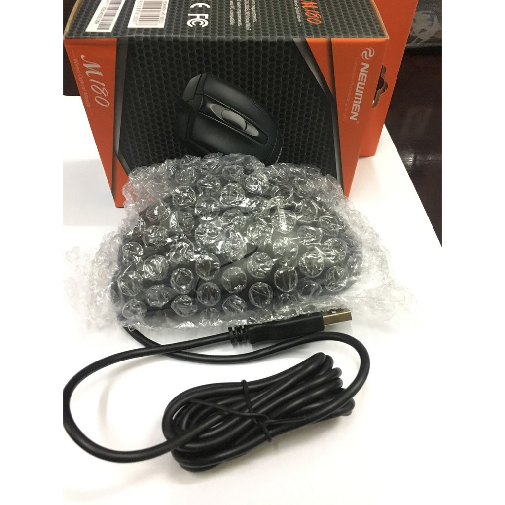 _Chuột máy tính - Chuột máy tính có dây NEWMEN M180 chính hãng Patech phân phối