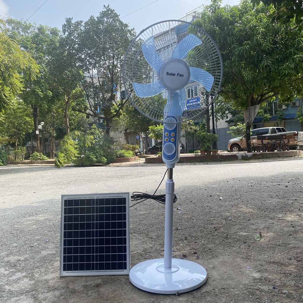 Quạt cây tích điện năng lượng mặt trời Solar Fan 188 chính hãng, bảo hành 12 tháng, siêu mát, siêu tiết kiệm