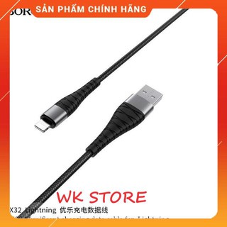 Cáp sạc nhanh Borofone bx32 cho ip,micro,typeC,BH 1 năm