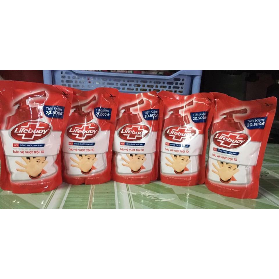 Nước rửa tay Lifebuoy bảo vệ vượt trội 10 lần túi 443ml | BigBuy360 - bigbuy360.vn