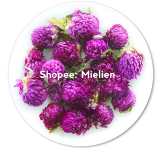 Hoa cúc bách nhật tím sấy khô 100g