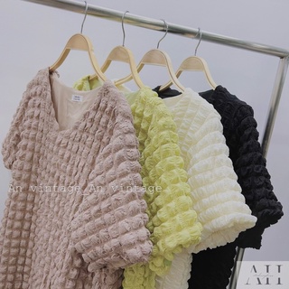 Váy vải xốp phồng