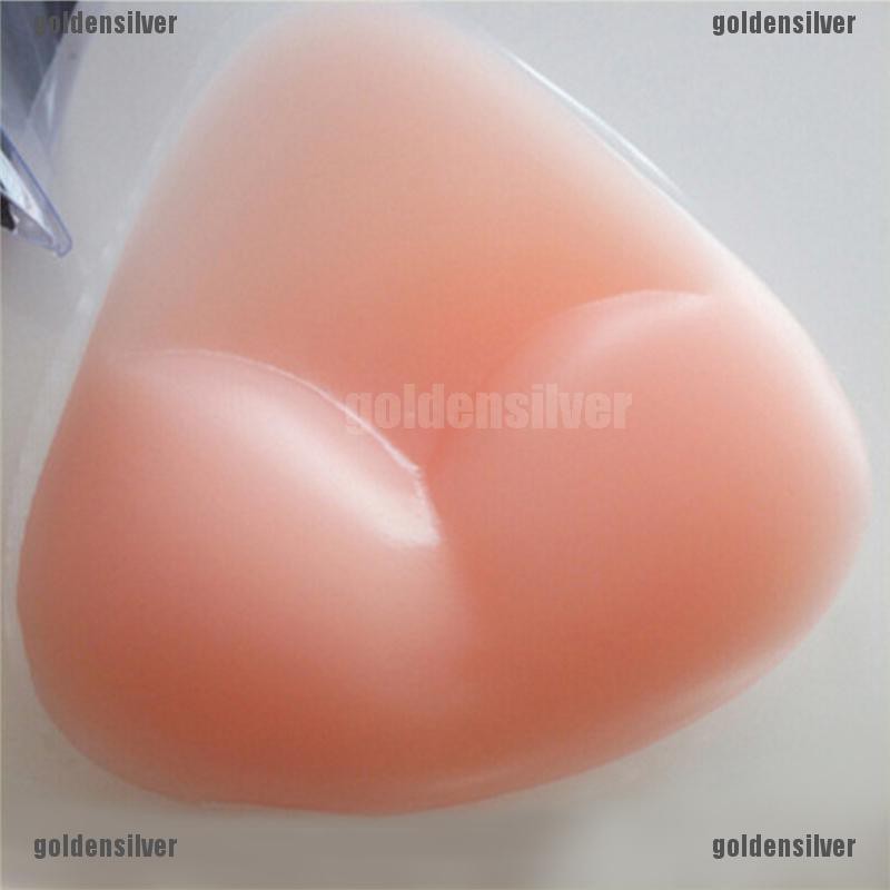 1 Cặp Đệm Ngực Tam Giác Bằng Silicone Gợi Cảm Cho Nữ