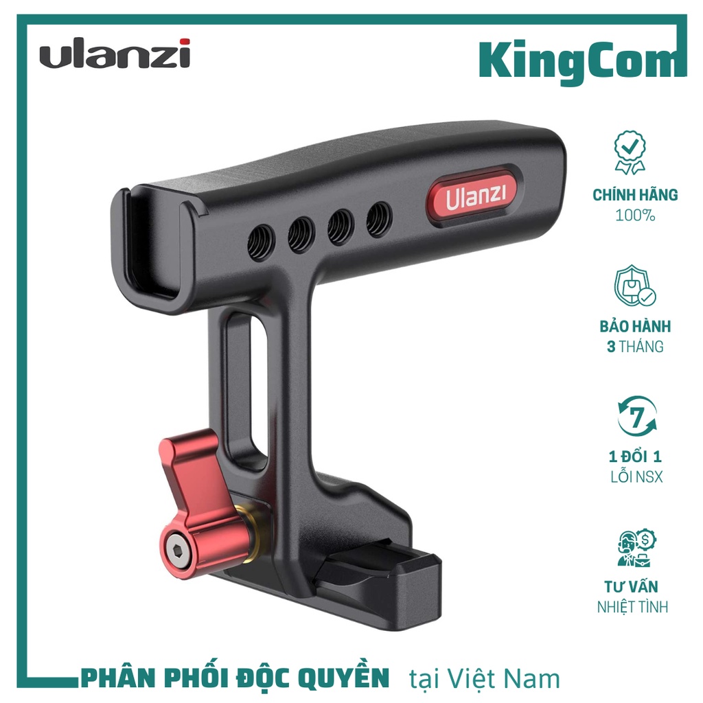 Ulanzi R084 - Tay Cầm Nhôm Đa Năng Hỗ Trợ Quay Phim Cho Máy Ảnh DSLR - Hàng Chính Hãng
