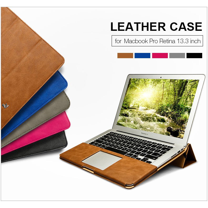 Bao da cao cấp Jisoncase cho Macbook (dạng quyển sổ) T31