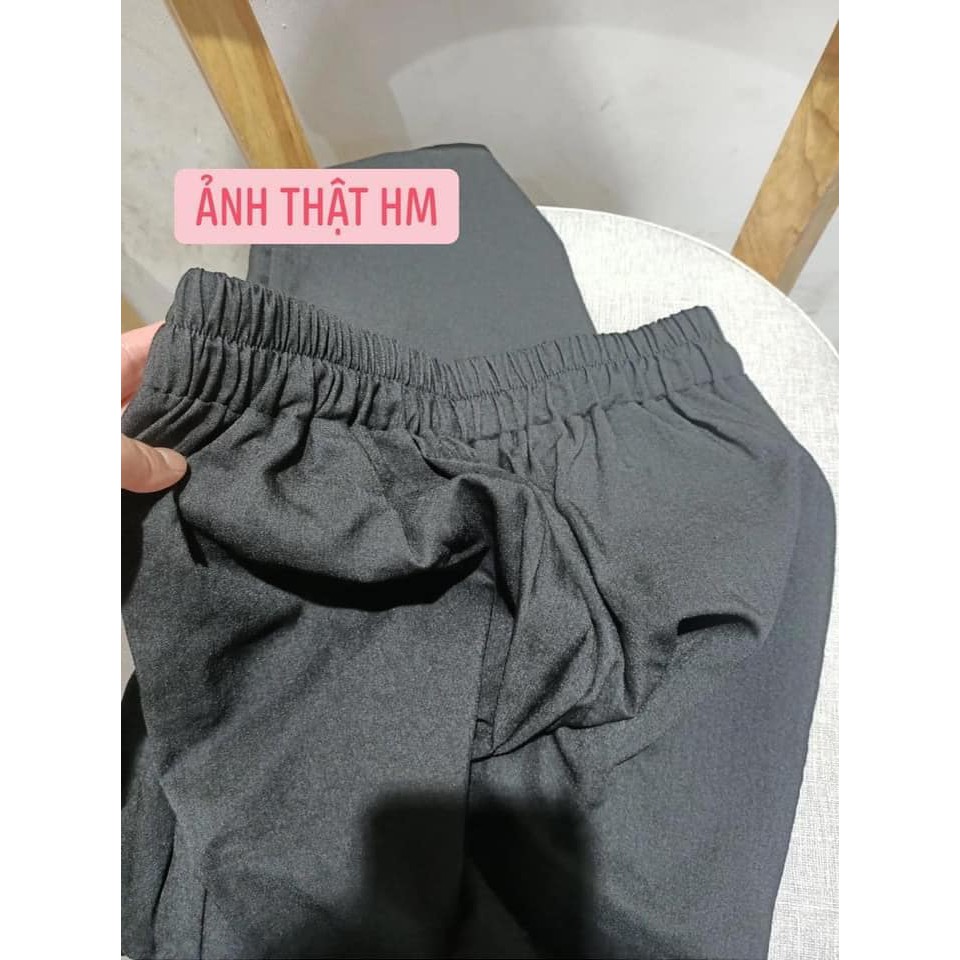 Quần Đũi Quảng Châu Đen Trắng Cúc Giữa