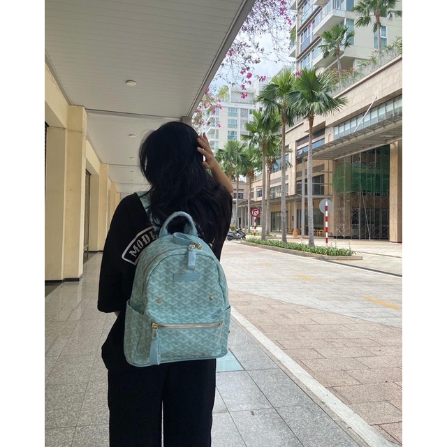 Balo Edmond Masion xanh mint size L