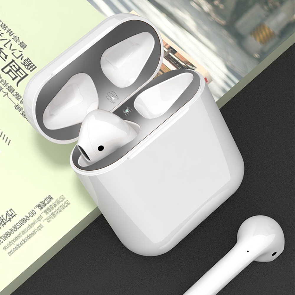 Miếng dán bảo vệ chống bụi/rơi vỡ bằng kim loại siêu mỏng cho AirPods | BigBuy360 - bigbuy360.vn