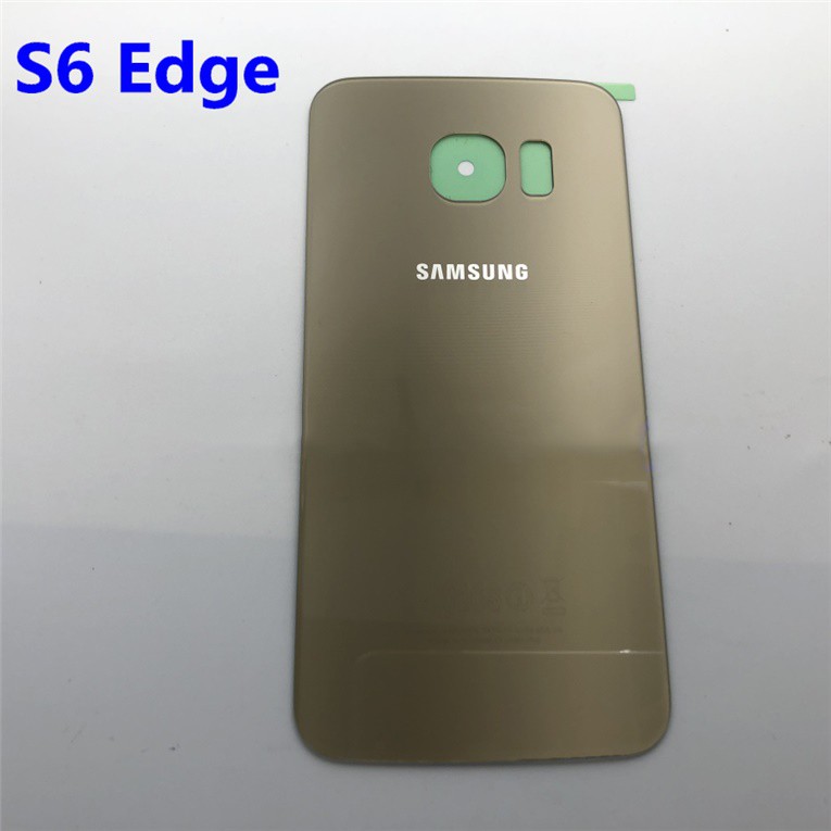 Lưng Nắp Lưng Điện Thoại Bằng Kính Thay Thế Chuyên Dụng Cho Samsung Galaxy S6 Edge G925 G925F G925P G925A G9250