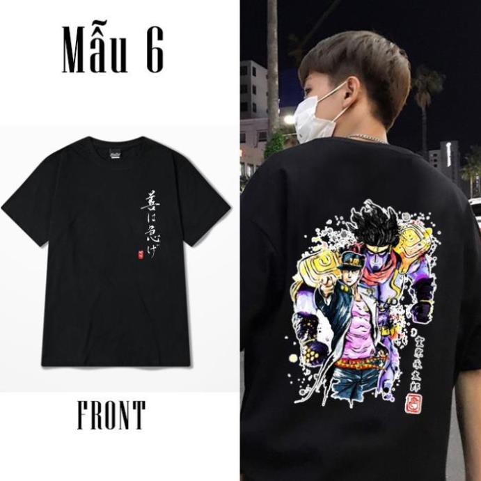 (XẢ HÈ) BST ÁO THUN ANIME ONE PIECE JOJO MANGA cực HOT