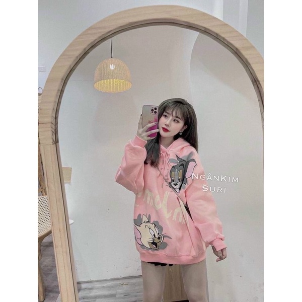 [ Mua Ngay ] Áo nỉ sweater, nỉ nam nữ form rộng dài tay freesize 40kg_65kg mặc siêu đẹp