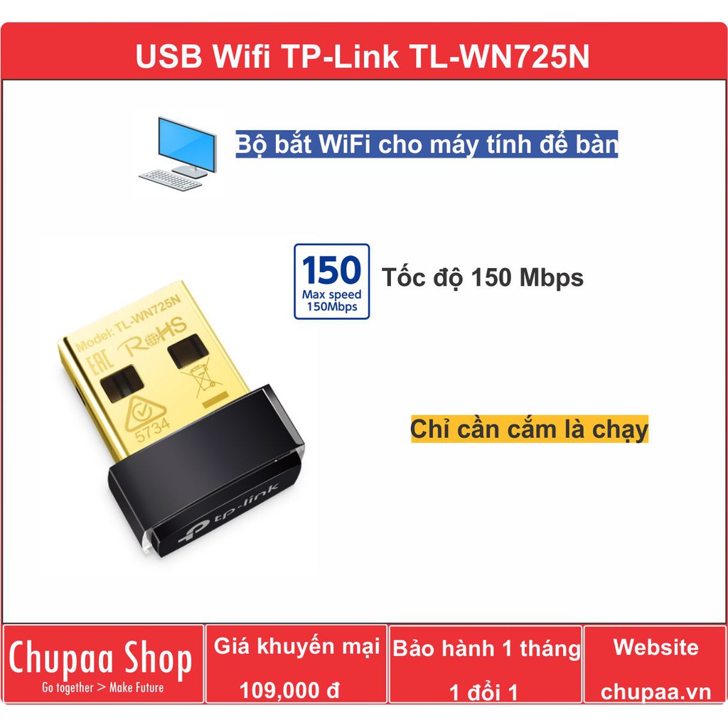 USB WIFI TP-Link Nano | BigBuy360 - bigbuy360.vn