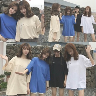 ÁO THUN NAM NỮ UNISEX TAY LỠ IN CHỮ NGỰC