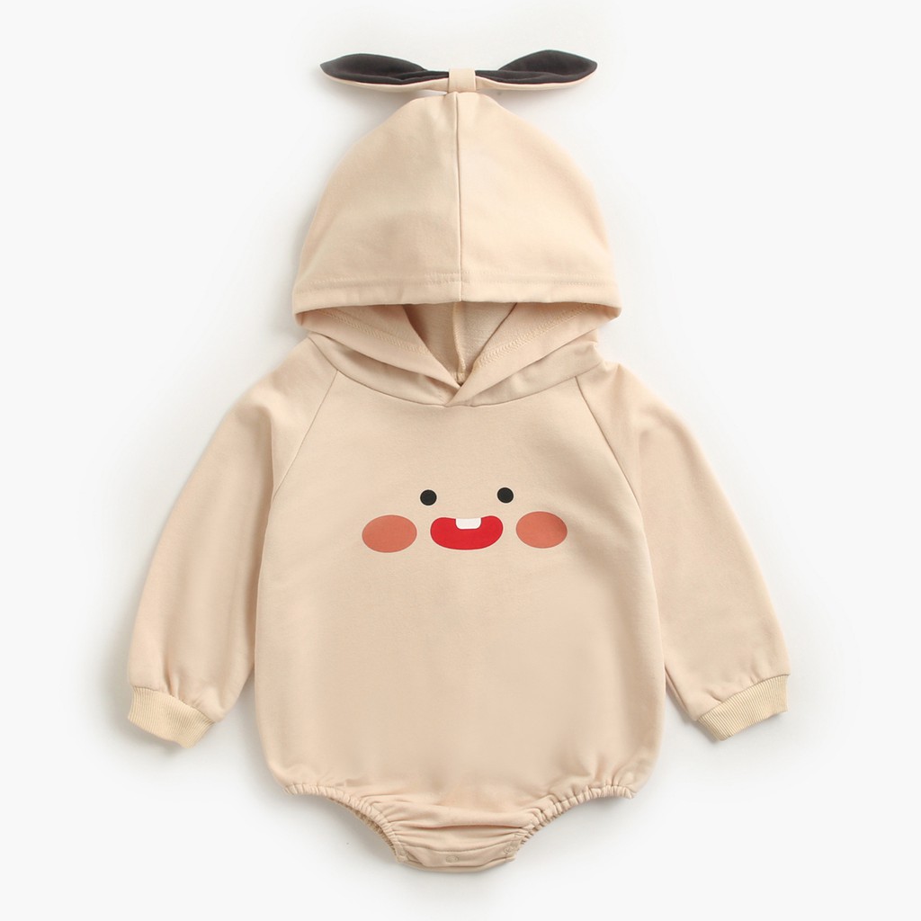 Bộ Áo Liền Quần Sanlutoz Dài Tay Thời Trang Mùa Thu Đáng Yêu Cho Bé Gái