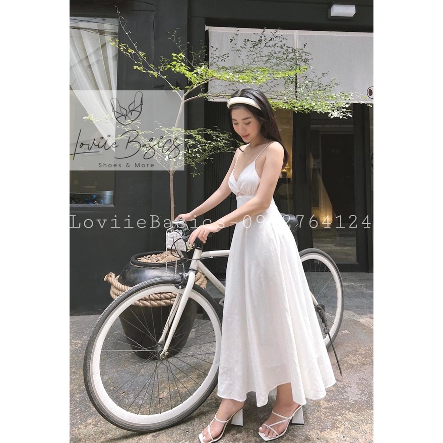 GUỐC NỮ LOVIIE BASICS - DÉP CAO GÓT QUAI NGANG DÂY MẢNH - D220308