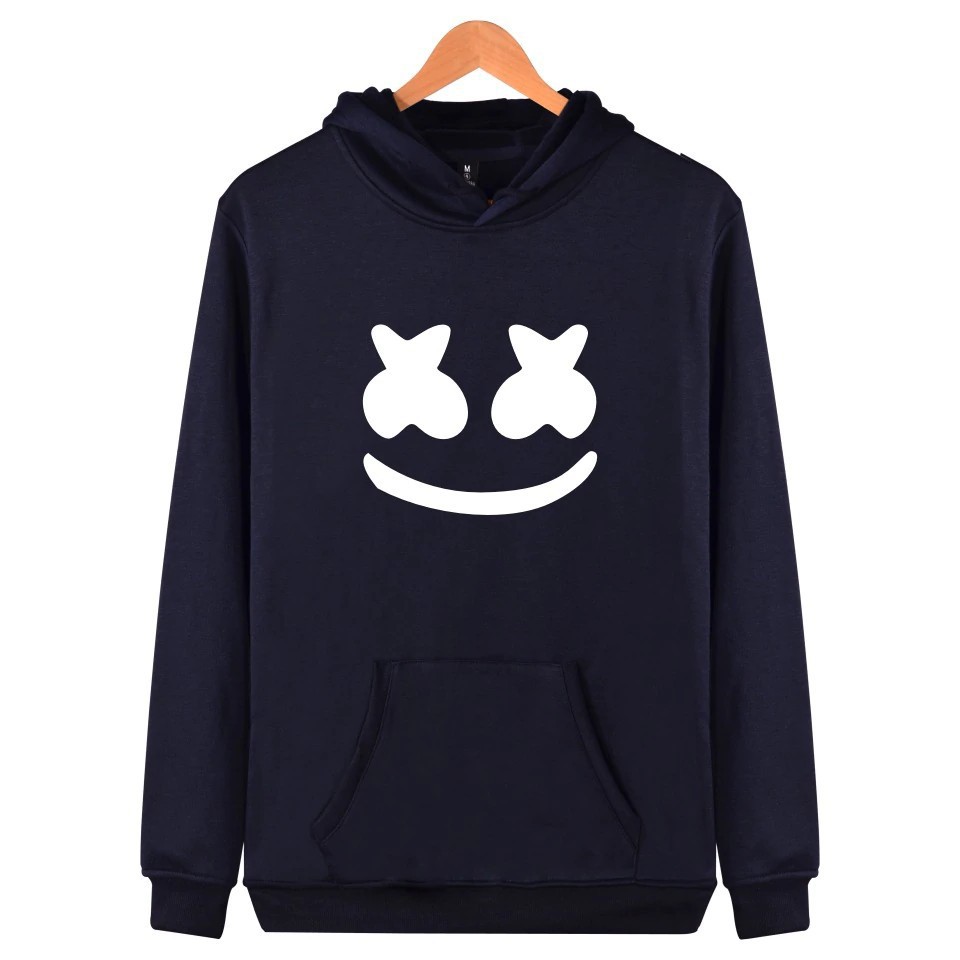 Áo Hoodie Nam In Hình Marshmello