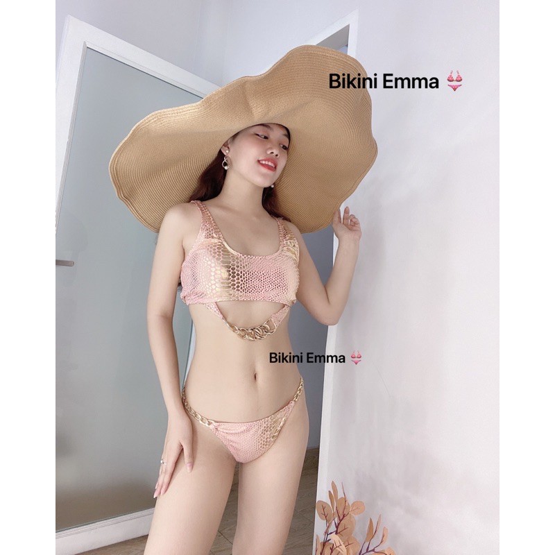 Bikini phối dây xích cực chất (hình thật chụp sàn)