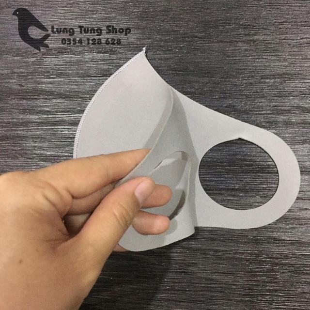 [ GIÁ SỈ ] Khẩu trang 3D Hàn Quốc màu đen và xám - hình và video do shop tự chụp | BigBuy360 - bigbuy360.vn