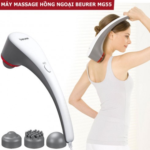 Máy massage cầm tay đèn hồng ngoại Beurer MG55