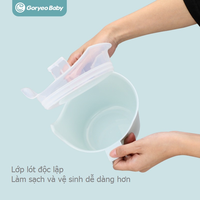Bô vệ sinh cao cấp cho bé 1-3 tuổi, Chính hãng goryeo hàn quốc