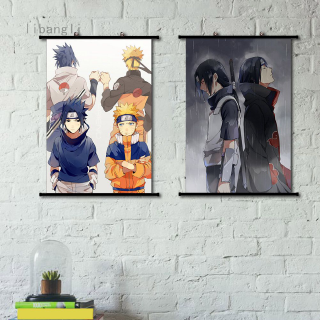Poster Phim Hoạt Hình NARUTO Sasuke Tarpaulin Trang Trí Quán Cà Phê