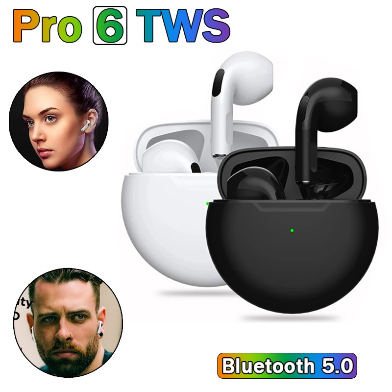 Tai Nghe Bluetooth Không Dây Pro X6 TWS Mini Giảm Tiếng Ồn