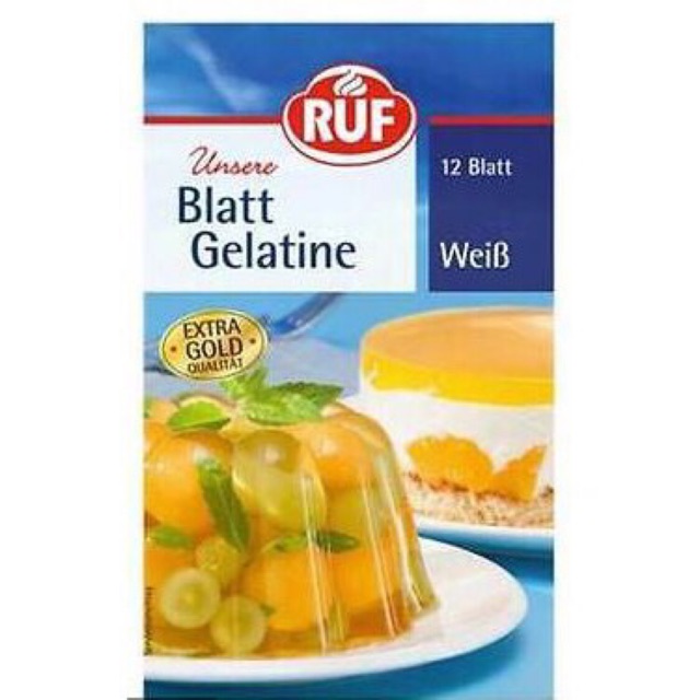 Bột gelatin làm kẹo chip chip - Ruf Đức