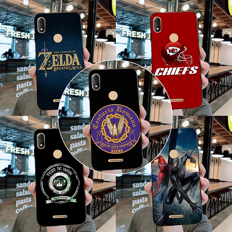 Ốp điện thoại silicon dẻo họa tiết Spiderman dễ thương cho Wiko View Max W-P200