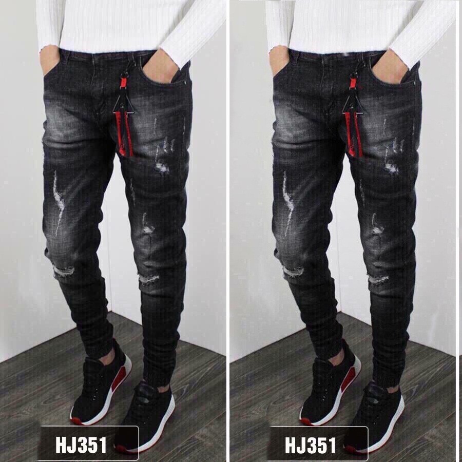 quần jean nam cao cấp ống túm thể thao CGJ 351 | BigBuy360 - bigbuy360.vn