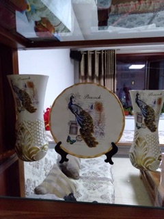 Bộ gốm 3 món trang trí phòng khách