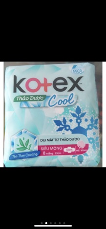 băng vệ sinh kotex thảo dược cool