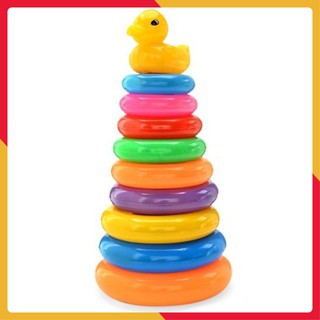 Đồ chơi cho bé💚FREESHIP💚 Tháp xếp chồng vịt size lớn cho bé