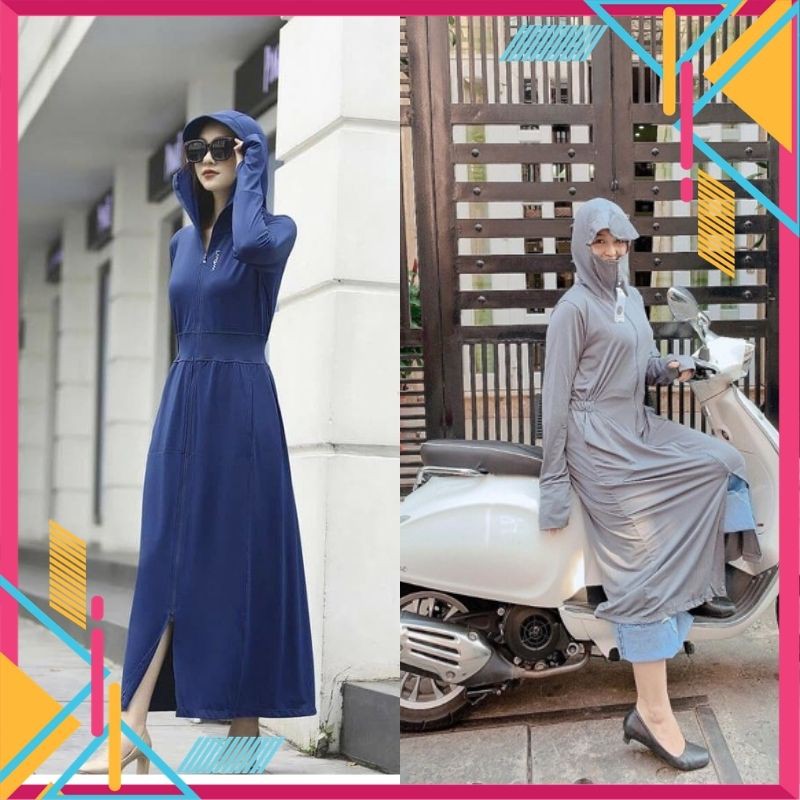 [Mã FAMAYWA giảm 10K đơn 50K] Áo chống nắng nữ dài toàn thân | Áo Nắng COTTON thông hơi Siêu Mát - Freeship | BigBuy360 - bigbuy360.vn