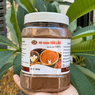 Ca cao đak lak nguyên chất hộp 500g sỉ