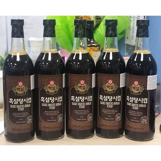 Siro đường đen Beksul Hàn Quốc 750ml
