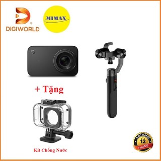 Combo Camera Hành Trình Xiaomi Mi Action 4K & Gậy Chống Rung Gimbal - Bản Quốc Tế - Hàng Chính Hãng - Digiworld