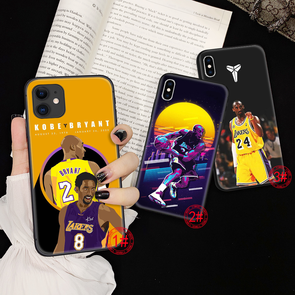 iPhone 12 Mini 11 Pro XR XS Max Soft Case 58ER Kobe Bean Bryant